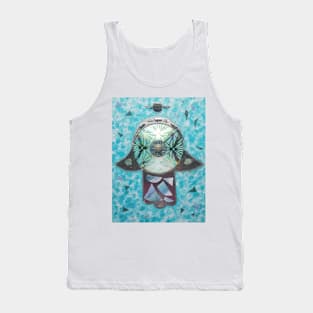 Reflecting Pool Hamsa by Harriette Knight Tank Top